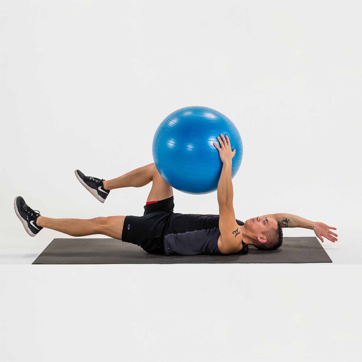 كرة جيم و تمارين اليوجا مع منفاخ - لون برتقالي Kanteen - كانتين