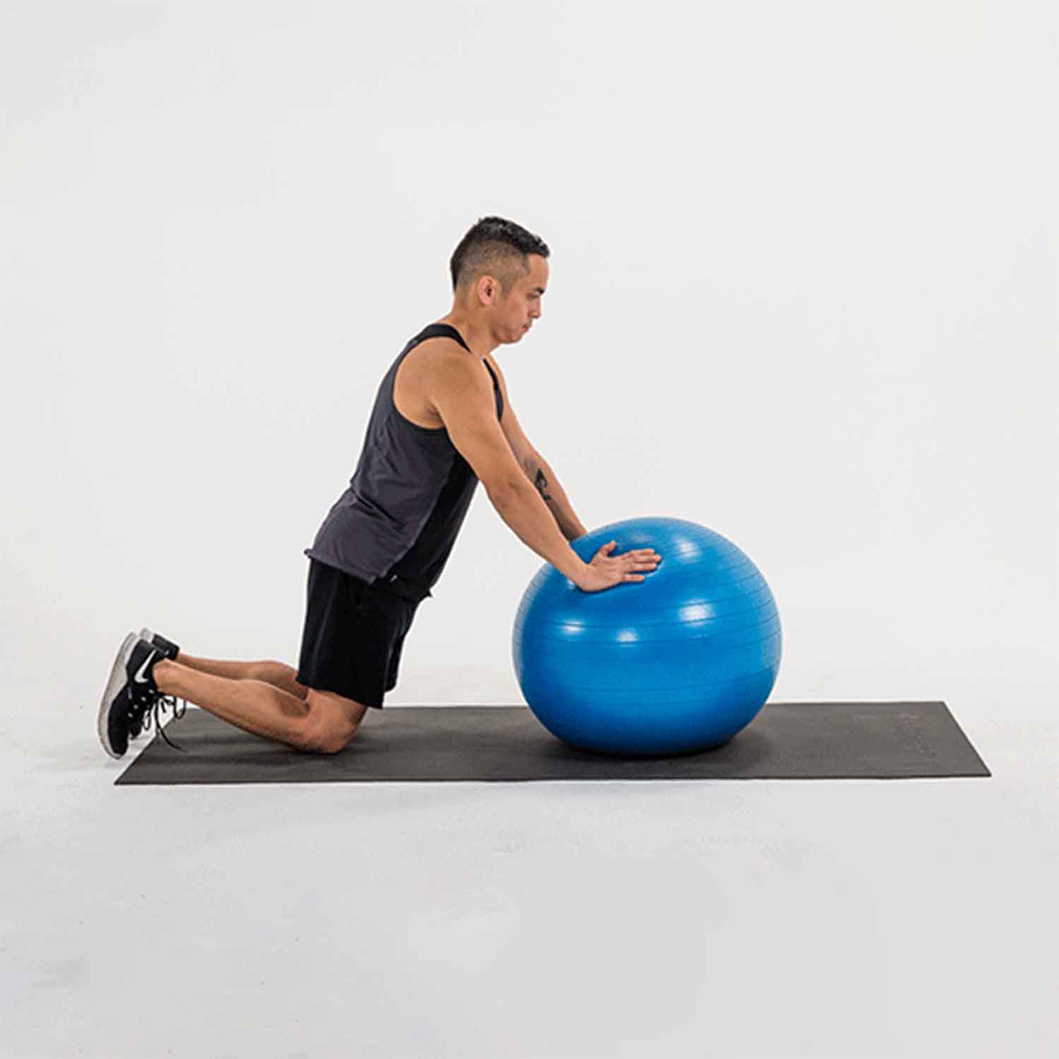 كرة جيم و تمارين اليوجا مع منفاخ - لون برتقالي Kanteen - كانتين