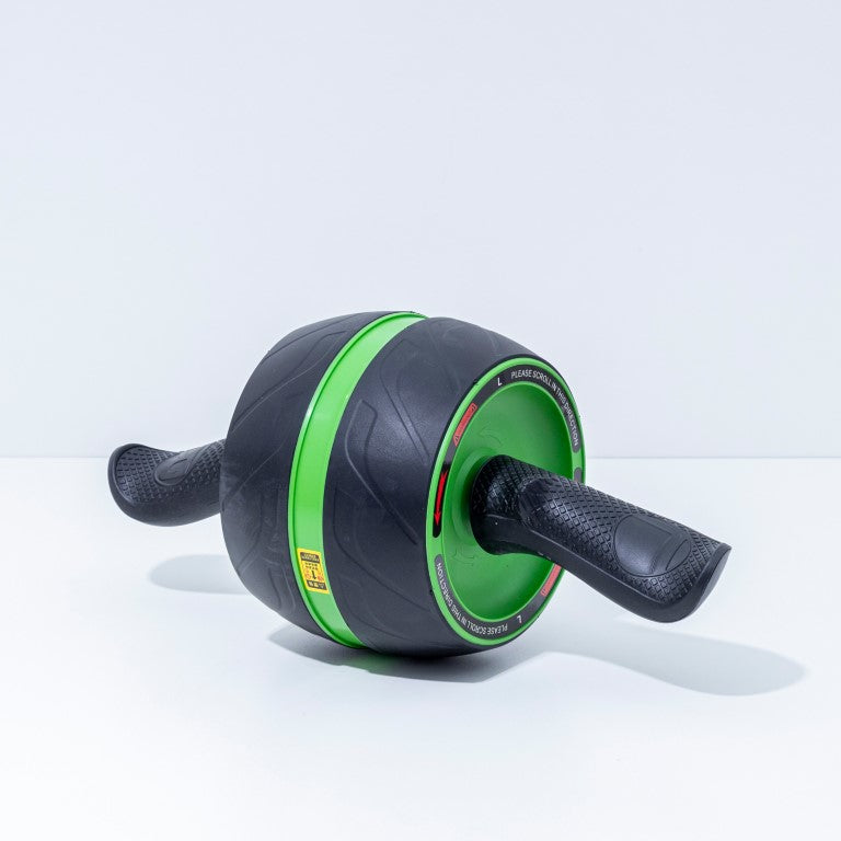 عجلة تمارين عضلات البطن بسوستة داخلية - لون اسود و اخضر Kanteen - كانتين
