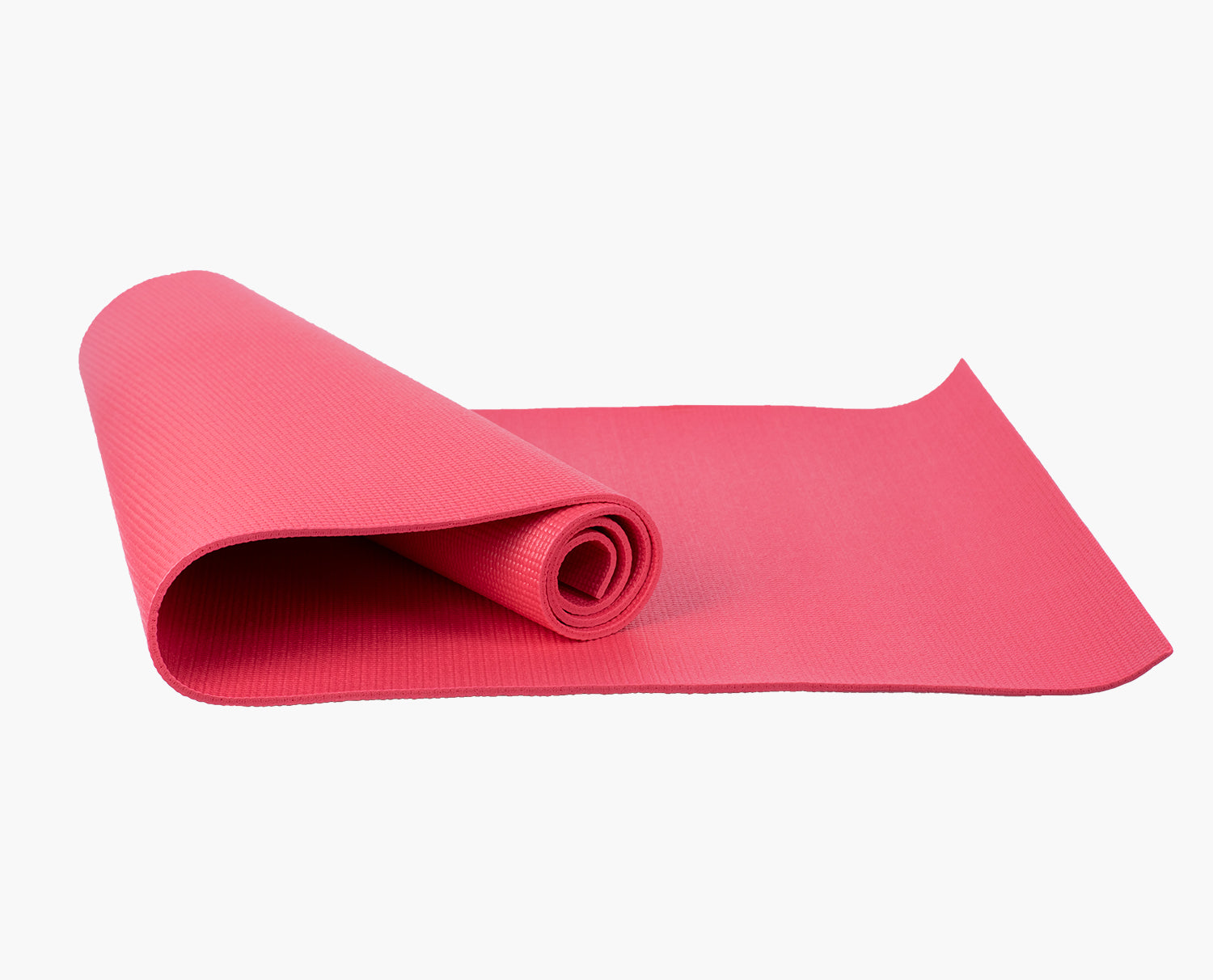 سجادة تمارين اليوجا و اللياقة البدنية - يوجا مات مع شنطة -  سماكة 6 مم - لون احمر - Kanteen - كانتين