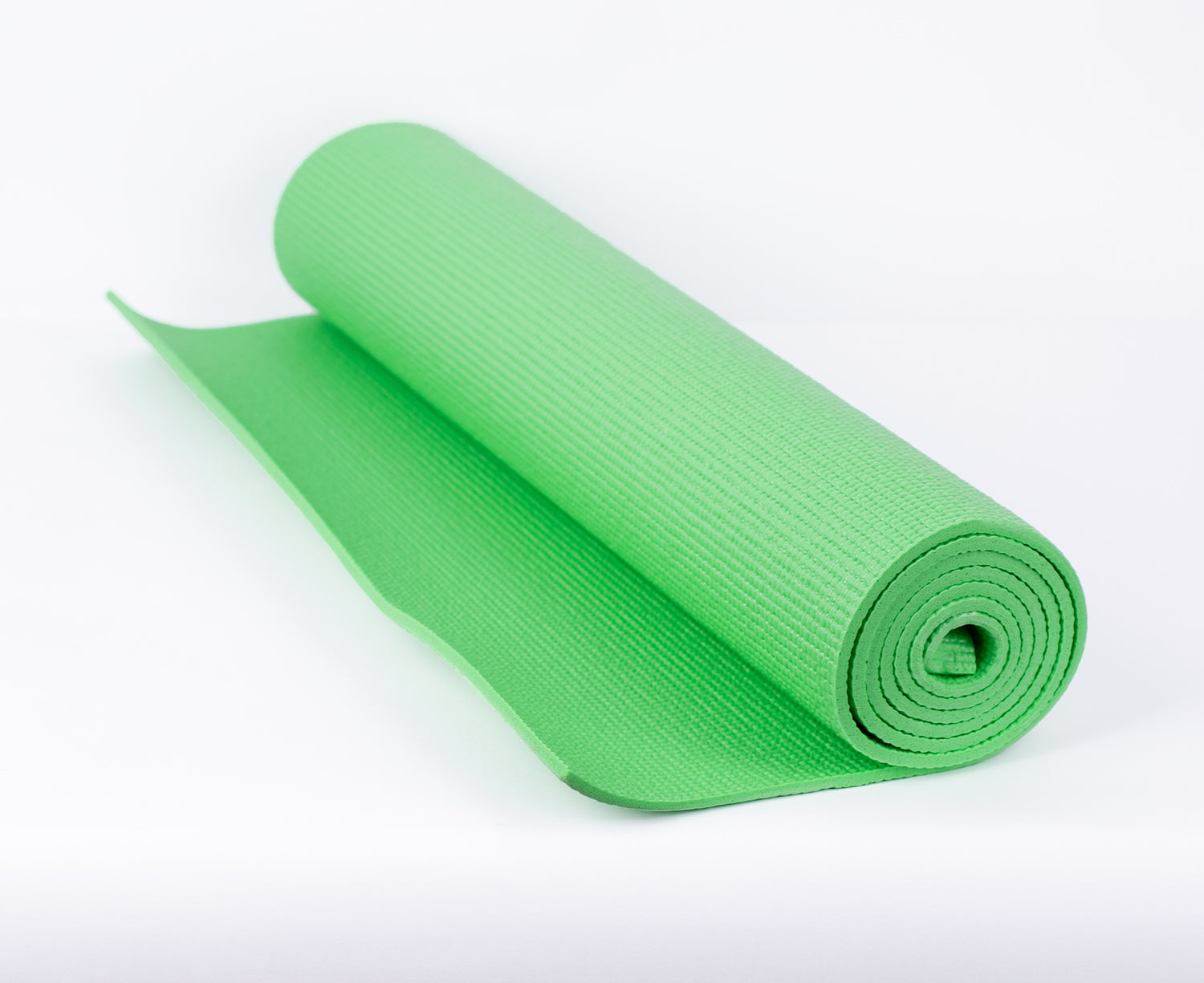 سجادة تمارين اليوجا و اللياقة البدنية - يوجا مات مع شنطة - سماكة 6 مم - لون اخضر - Kanteen - كانتين
