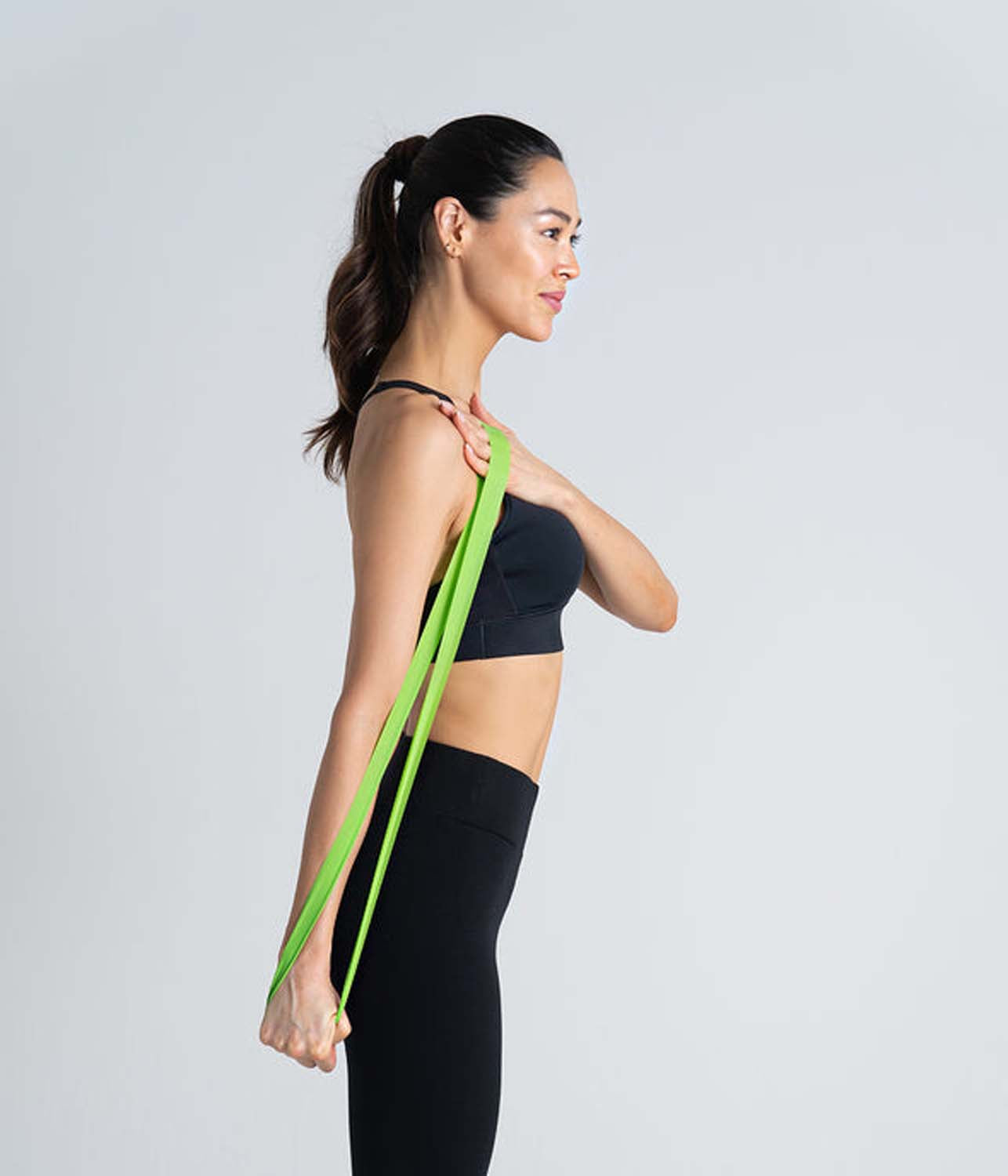 استك مقاومه للخصر و الاقدام - حبل مطاط مقفول - لون احمر - مقاومة فوق المتوسطة - Kanteen - كانتين