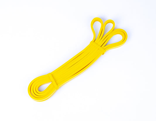استك و حبل مقاومة مقفول بدون مقبض - باور باند للياقة البدنية - لون اصفر Kanteen - كانتين