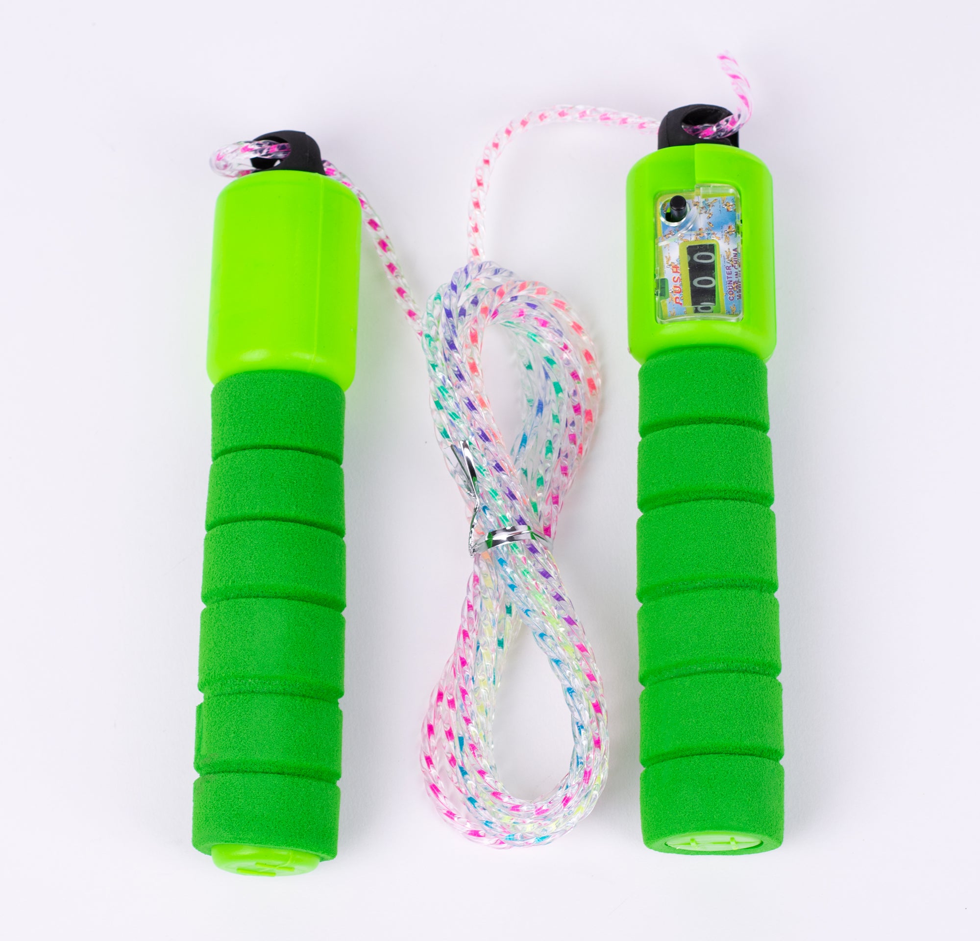 حبل نط بعداد مصنوع من البلاستيك - لون اخضر – Kanteen store