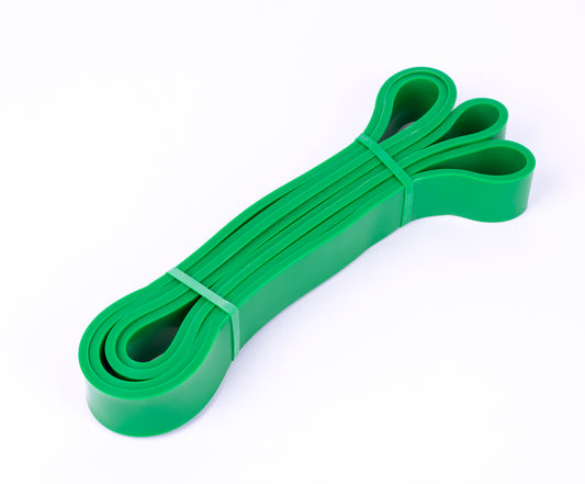 استك و حبل مقاومة مقفول بدون مقبض - باور باند للياقة البدنية - لون اخضر