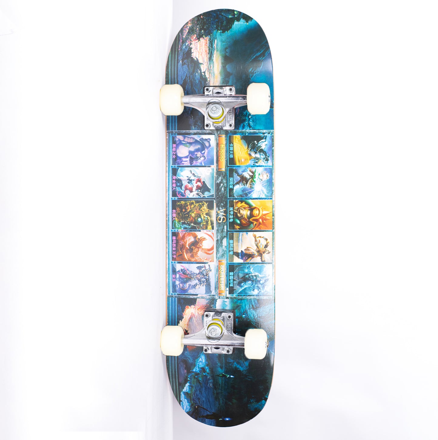 سكيت بورد - عجل هارد سادة - كاوتش غير مضيء - مقاس 31 انش